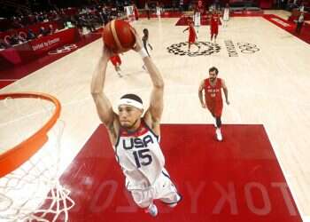 US Olympic basketball team routs Iran in Tokyo