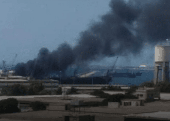 Explosion reported on ship docked in Syrian port