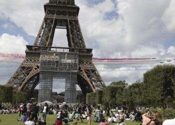 France prepares for 2024 Olympics with slogan "higher, faster, stronger"