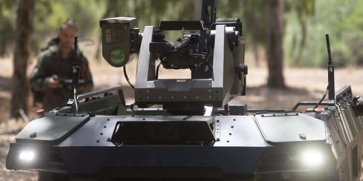 IAI unveils armed robot to patrol volatile borders