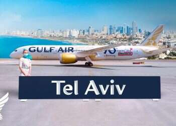 Gulf Air passengers to Bahrain, your flight will be departing Tel Aviv on Oct. 4