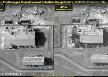 Satellite images show damage following blast at IRGC nuclear facility