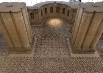 Ancient mosaic near Jericho opens to public following renovations