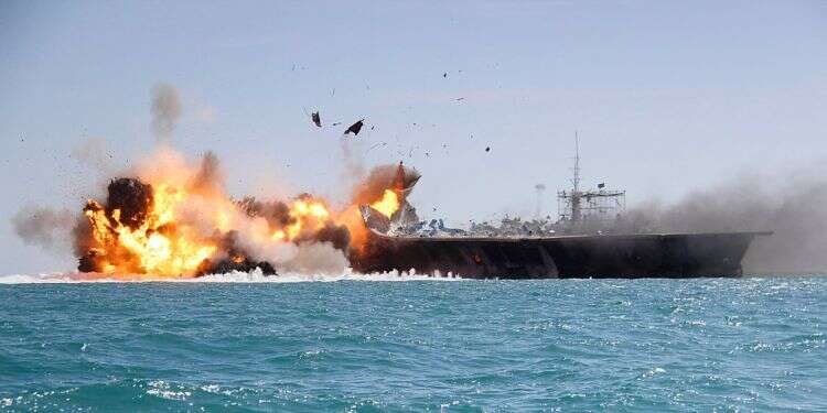 Iran launches massive maritime war games in Gulf of Oman, Red Sea