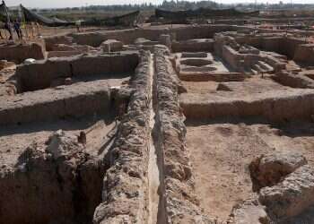 1,600-year-old Byzantine basilica with mass burials uncovered in Israel