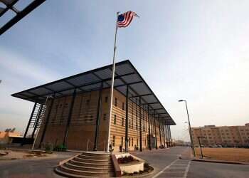 Report: Two rockets fired near US Embassy in Baghdad