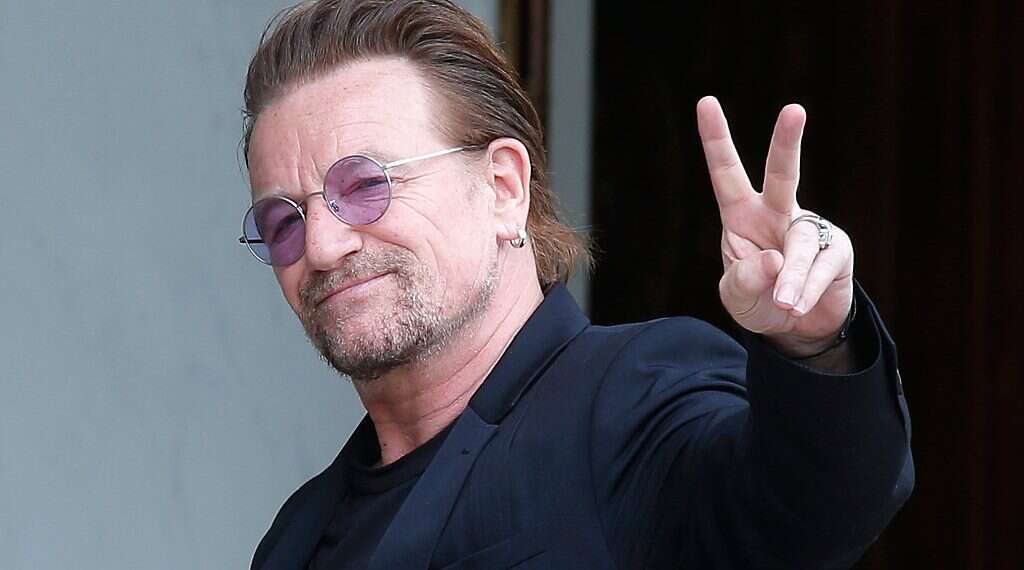 Bono Gets Sharp in Black Suit at State of the Union Address 2023