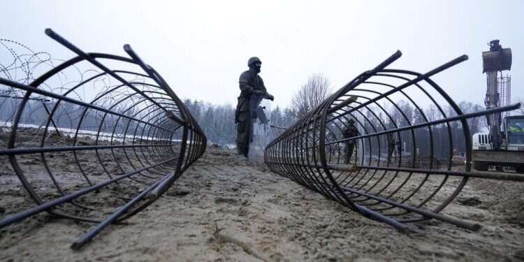 Poland Building Metal Wall On Belarus Border – Www.israelhayom.com