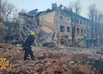 Report: Russia bombs psychiatric hospital, 48 schools in Kharkiv destroyed