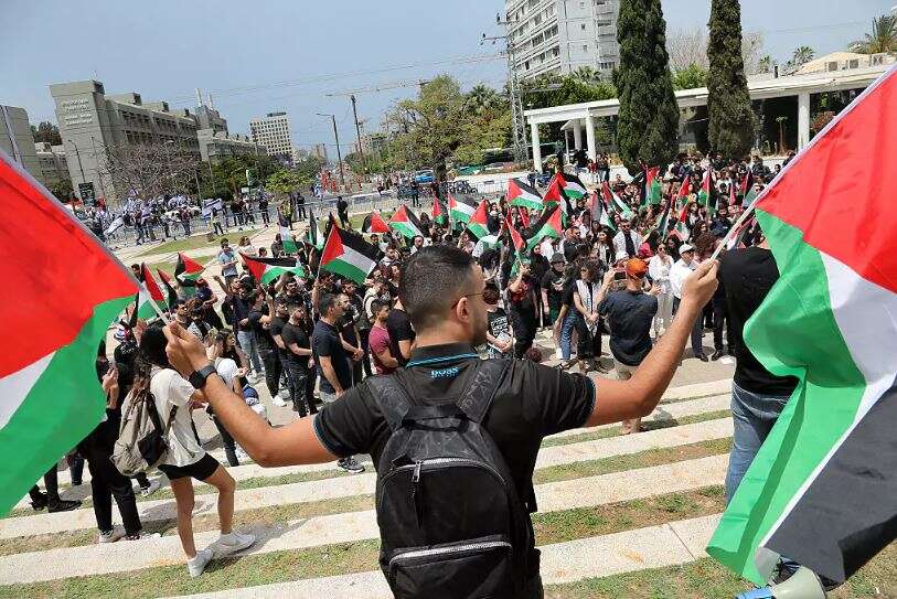 Palestinian show of force on Israeli campuses sparks outrage, concern ...
