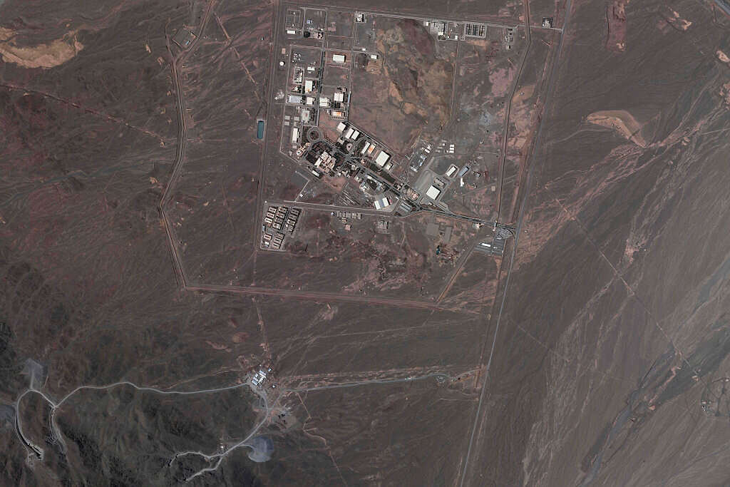 Report Iran Building Underground Nuclear Facility Near Natanz 0865