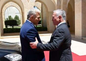 Lapid, King Abdullah discuss regional issues in surprise Amman meeting