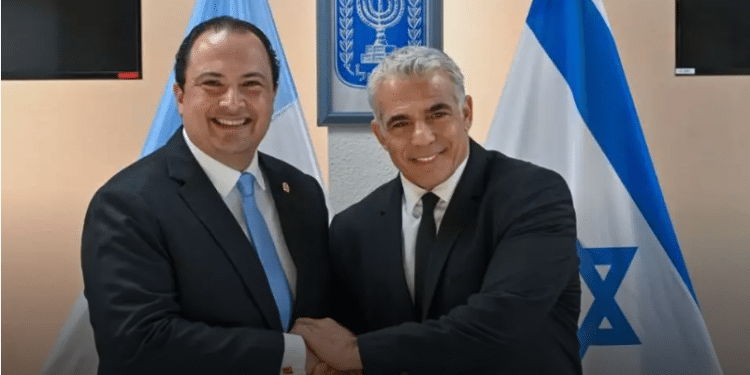 WATCH: Guatemalan foreign minister sings Hatikvah