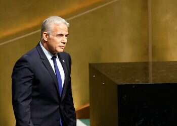 Lapid's call for Palestinian statehood defines upcoming election