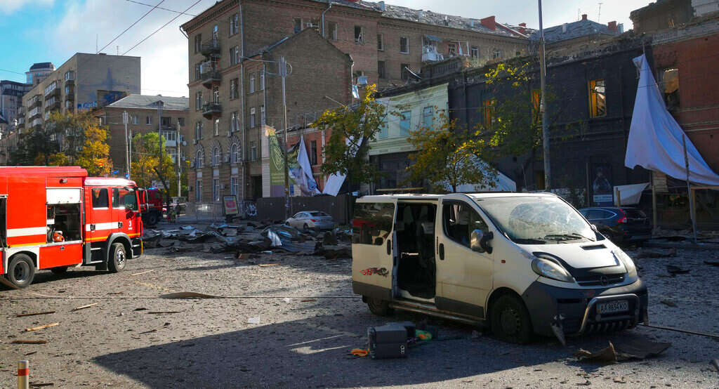 Ukraine Says Kyiv ‘hit By Iranian Kamikaze Drones’ In Early Morning ...