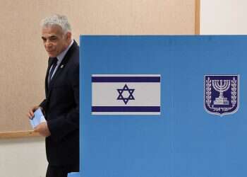 With election underway, Lapid asks Israelis to 'vote for our children's future'