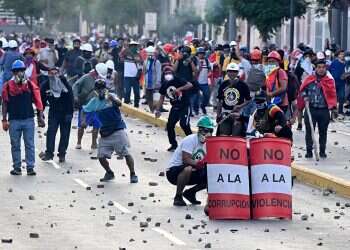 Protesters in Peru demand resignation of President Boluarte