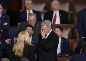 McCarthy repeatedly rejected for House speaker