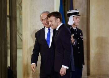 Netanyahu visits France amid spike in Mideast tensions