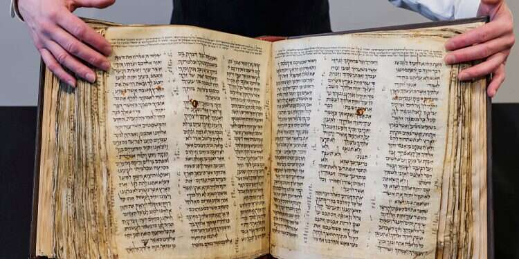 Will The World’s Oldest Hebrew Bible Go For $50M? – Www.israelhayom.com