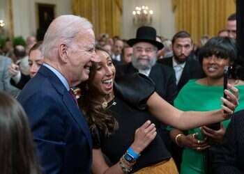 Biden condemns 'antisemitic bile' at celebration of Jewish heritage