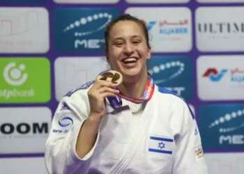 Israel's Inbar Lanir wins gold at World Judo Championships