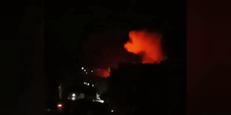 Syria accuses Israel of overnight strike in Damascus area