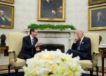 Biden meets Herzog, says ties with Israel 'simply unbreakable'