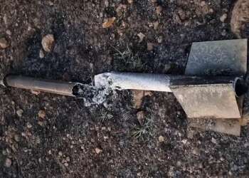 Rocket shrapnel found by army in northern Israel; may have originated in Jenin