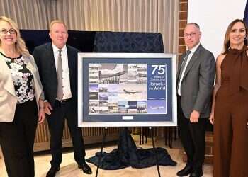 US envoy, Boeing officials honor El Al at 75th anniversary