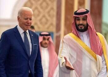 Supporting a Saudi-US defense pact; rejecting nuclearization