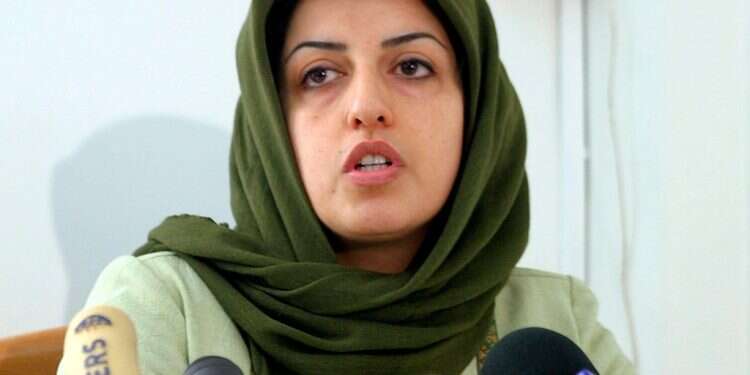 Jailed Iranian woman wins Nobel Peace Prize for fighting oppression