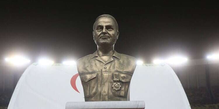 Saudi soccer team refuses to play in Iran over busts of Soleimani