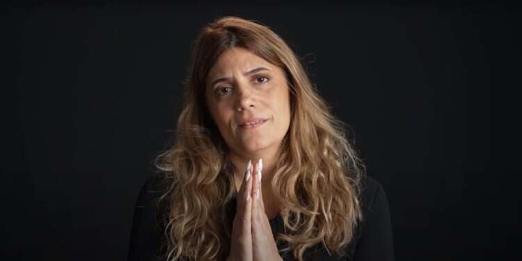Orin Ganz Zach, whose daughter Eden is held by Hamas