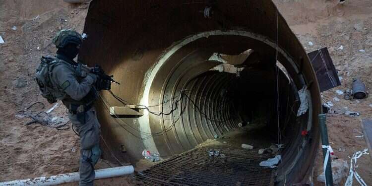 IDF discovers tunnel dubbed 'underground highway' in Gaza