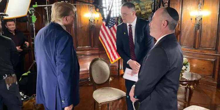 30 minutes with Trump: The behind-the-scenes of our interview