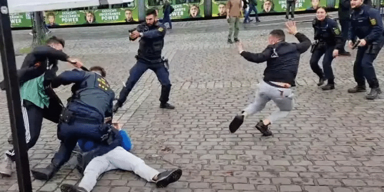 WATCH: Anti-Islam activist stabbed at rally in Germany