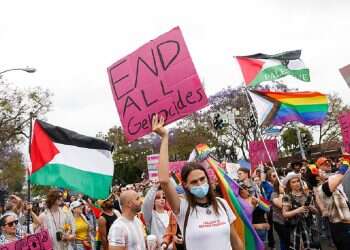 Pro-Palestinian demonstrators block LGBTQ+ pride parade in Philadelphia