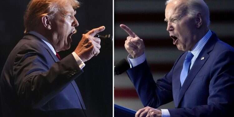 Trump says Biden 'like a Palestinian' as candidates clash on Israel