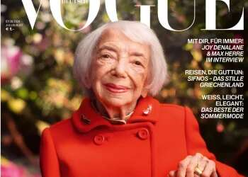 Holocaust survivor's Vogue cover tells harrowing tale