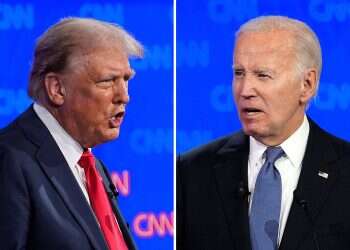 Trump says Biden 'like a Palestinian' as candidates clash on Israel