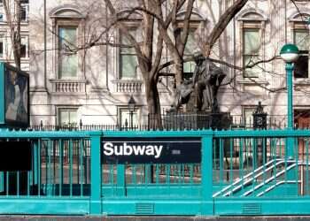 A New York City subway station