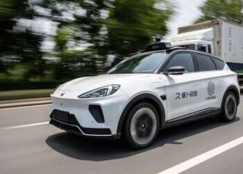 Baidu driverless cars in Wuhan