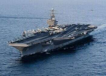 USS Abraham Lincoln arrives in the Middle East