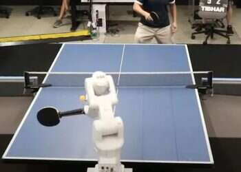 Google DeepMind's table tennis robot