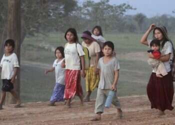 Members of the Tsimane tribe, known for their exceptional health