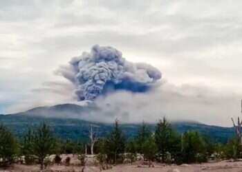 Russia’s Shiveluch volcano erupts