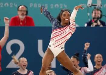 Simone Biles at Olympic Games Paris 2024