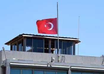 Turkish Embassy in Israel lowered flag in gesture for slain Hamas leader