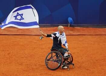 Paralympics row over fan's Israeli flag sparks online outrage